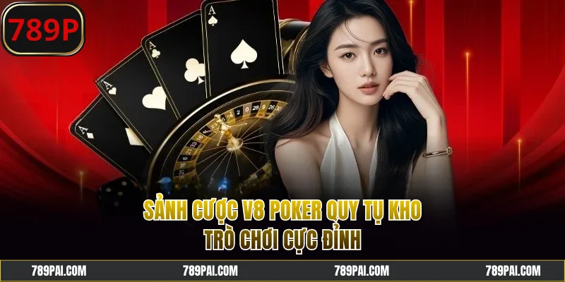 Sảnh cược V8 Poker quy tụ kho trò chơi cực đỉnh